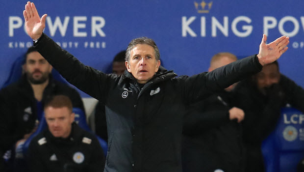 Claude Puel Leicester City Football