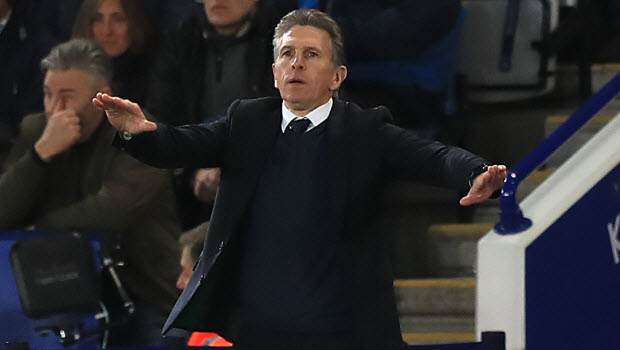 Claude Puel Leicester City boss