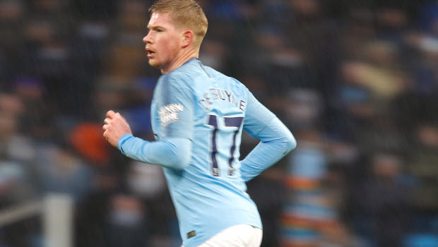 Kevin De Bruyne Man City midfielder