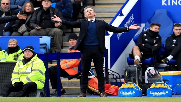 Claude Puel Leicester City Premier League