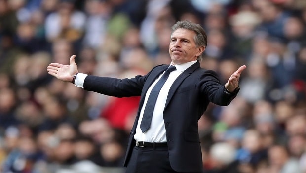 Claude Puel Leicester boss