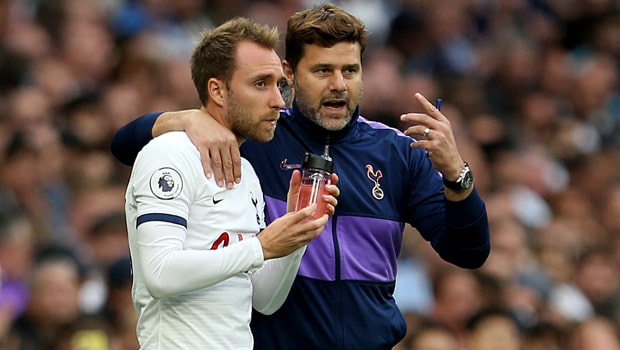 Mauricio-Pochettino-and-Christian-Eriksen