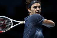 Roger Federer ATP World Tour Finals 2013