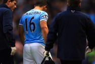 Sergio Aguero Manchester City striker