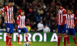 Atletico Madrid slip from top