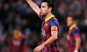 Barcelona midfield playmaker Xavi