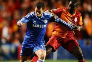 Eden Hazard Chelsea v Galatasaray