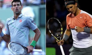 Novak Djokovic and Rafael Nadal Sony open