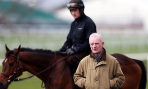 Trainer Willie Mullins with Hurricane Fly