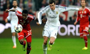 Gareth Bale Real Madrid v bayern Munich