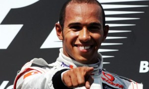 Lewis Hamilton of Mercedes