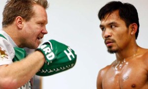 Manny Pacquiao training with freddie roach