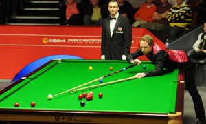 Michael Wasley and Ding Junhui Dafabet World Snooker Championships