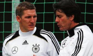 Joachim Low and Bastian Schweinsteiger world cup 2014
