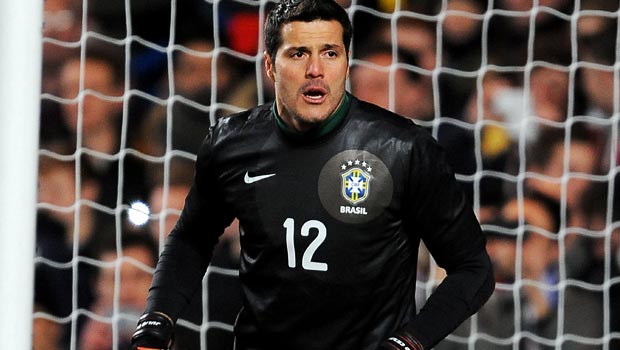 Julio Cesar Brazil goalkeeper 