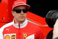 Kimi Raikkonen Ferrari Monaco Grand Prix