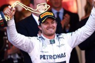Nico Rosberg 2014 Monaco Grand Prix Winner