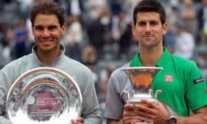 Novak Djokovic beats Rafael Nadal in the Italian Open final 2014