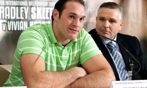 Trainer Peter Fury boxing
