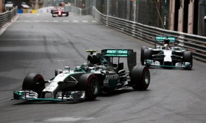 Lewis Hamilton and Nico Rosberg Mercedes Formula 1