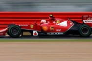 Ferraris Kimi Raikkonen 2014 British Grand Prix