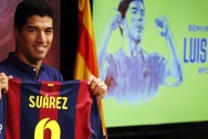 Luis Suarez New Barcelona forward