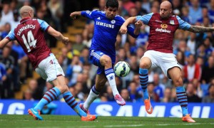 Diego Costa Chelsea v Aston Villa