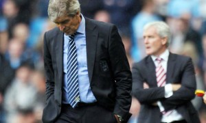 Manchester City v Stoke City Premier League