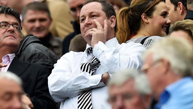 Newcastle Chairman Mike Ashley