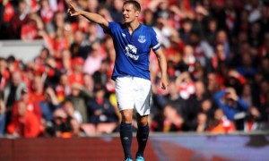 Phil Jagielka Everton v Liverpool