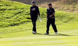 USA Jordan Spieth and Patrick Reed Ryder Cup