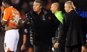 Blackpool manager Lee Clark