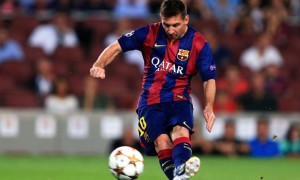 Lionel Messi Barcelona Champions League