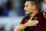 AS Roma captain Francesco Totti