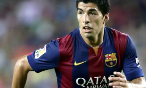 Barcelona forward Luis Suarez