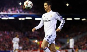 Cristiano Ronaldo Real Madrid v Ludogorets Champions League