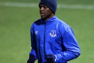 Everton striker Arouna Kone