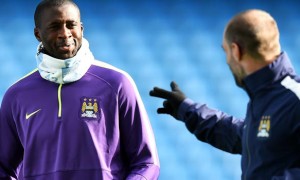 Yaya Toure Man City v Roma Champions League