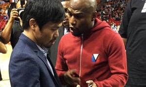 Floyd Mayweather and Manny Pacquiao Boxing
