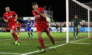 Liverpool captain Steven Gerrard FA Cup