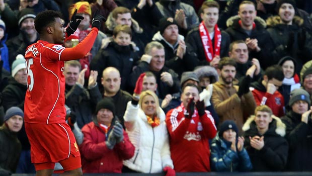 Daniel Sturridge Liverpool  v West Ham United