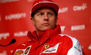 F1 Ferrari driver Kimi Raikkonen