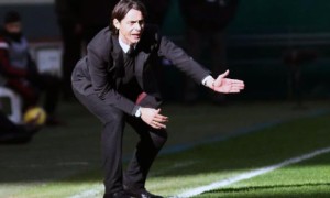 Milan coach Pippo Inzaghi