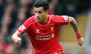 Liverpool midfielder Philippe Coutinho