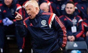 Scotland manager Gordon Strachan UEFA Euro 2016 Qualifier