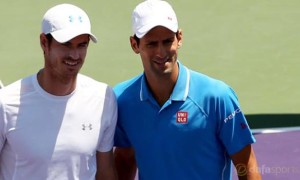 Andy Murray and Novak Djokovic Miami Open Tennis ATP