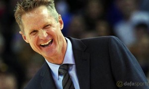 Golden State Warriors coach Steve Kerr NBA Basketball