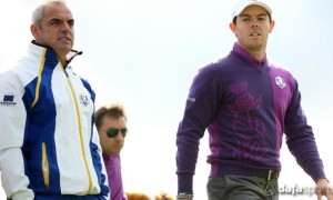 Paul McGinley and Rory McIlroy Masters Golf