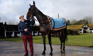 Trainer Nicky Henderson and Sprinter Sacre