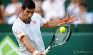Defending champion Novak Djokovic Tennis ATP